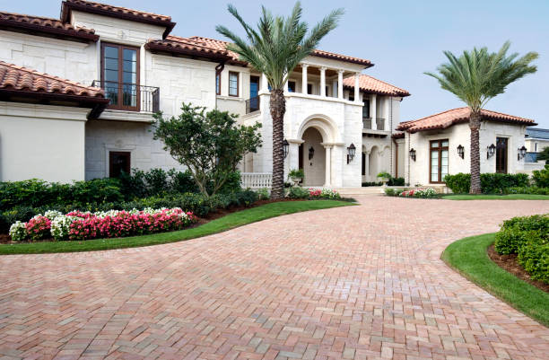 Permeable Paver Driveway in North Lakes, AK